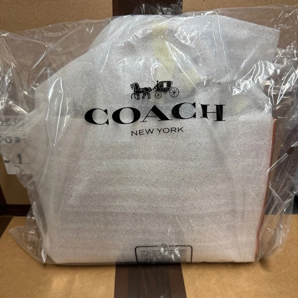 Coach Ace Leather Tote Bag 26 - Burnished Amber - Picture 5 of 11